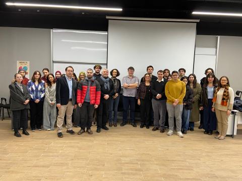 Jan Nowak ana bilim dalımızda 4 Aralık 2025'te Fransızca Öğretiminde Teatralitenin Kullanımı üzerine bir atölye düzenledi.