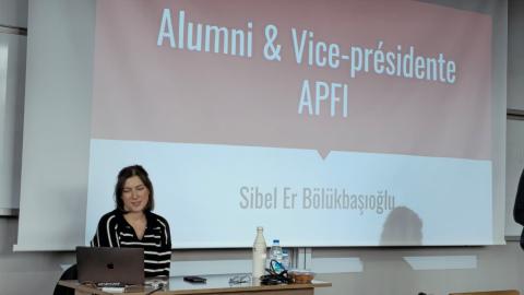 RENCONTRE ALUMNI AVEC SİBEL ER