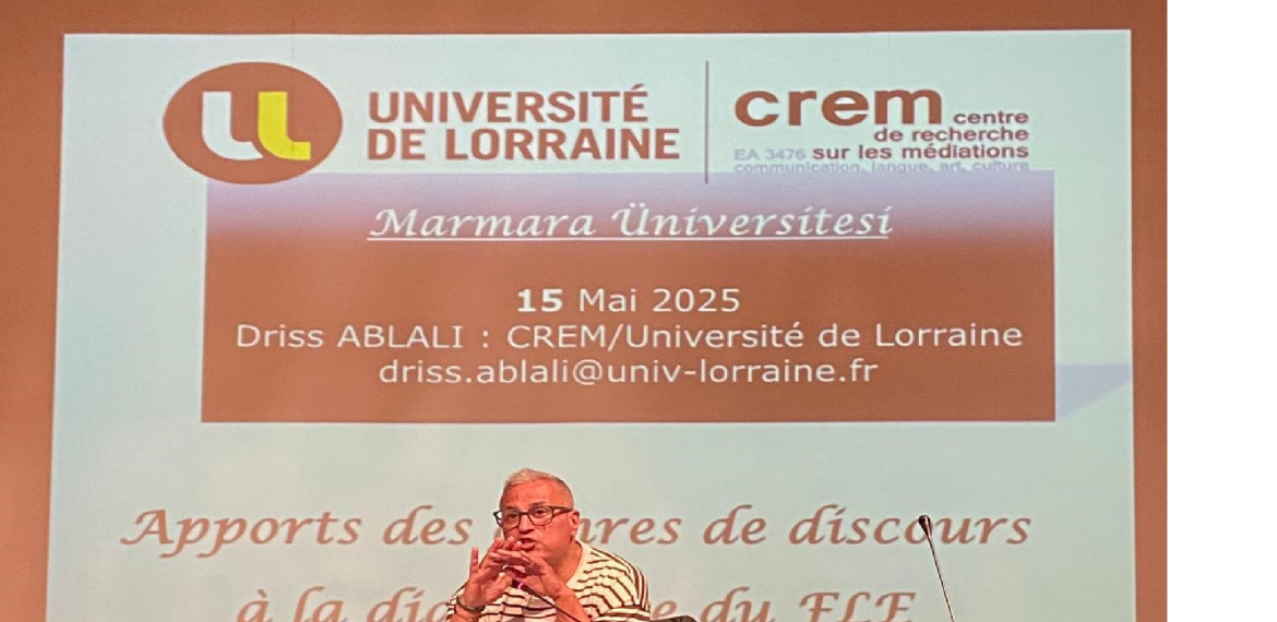 Prof. Dr. Driss Ablali Erasmus+ Hareketliliği Kapsamında Bölümümüzde Konferans Vermiştir.